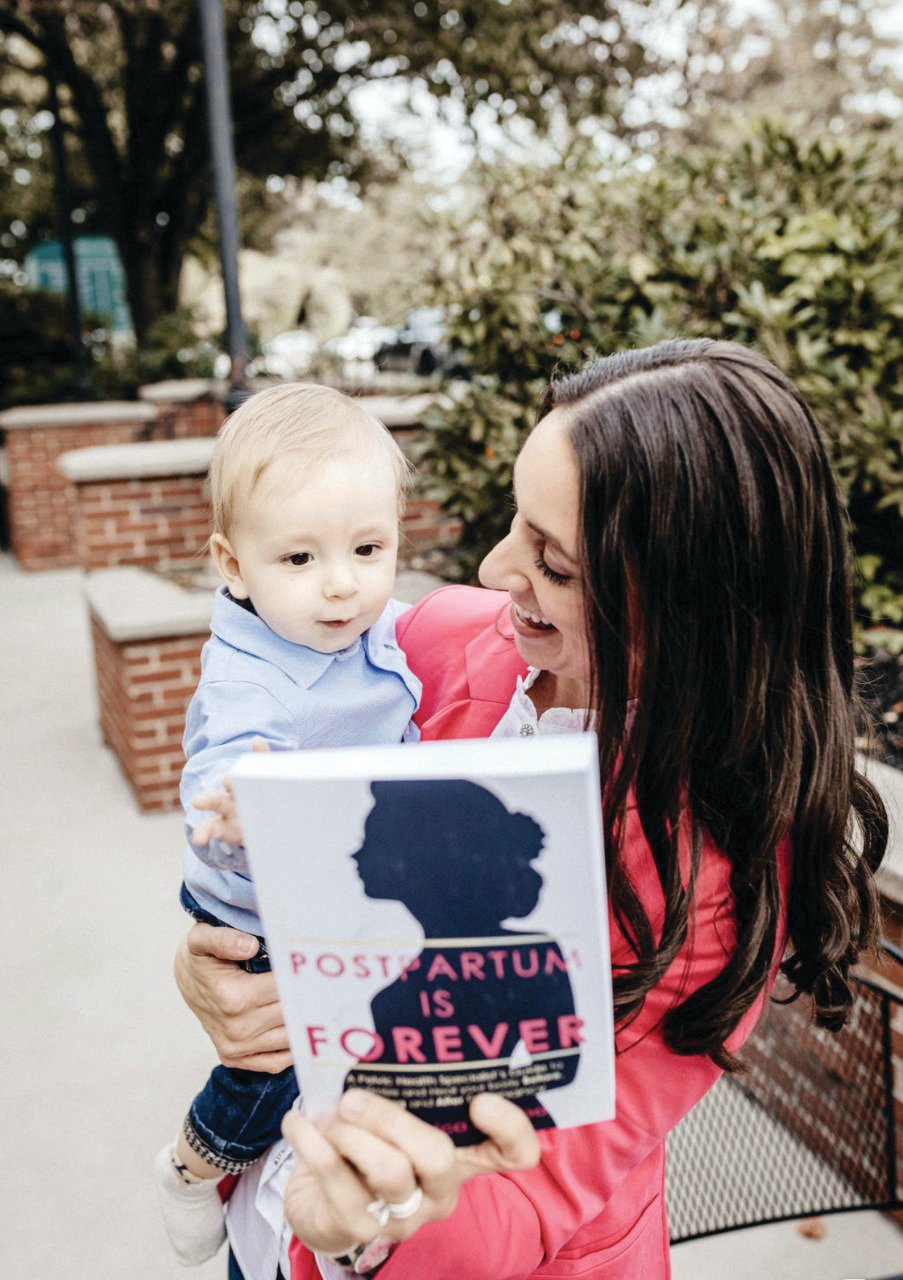 Meet Dr. Jessica Papa, the mother of this adorable little boy, the owner of Arancia Physical Therapy in Cranston, an experienced Doctor of Physical Therapy, AND the author of Postpartum is Forever, now available on Amazon.